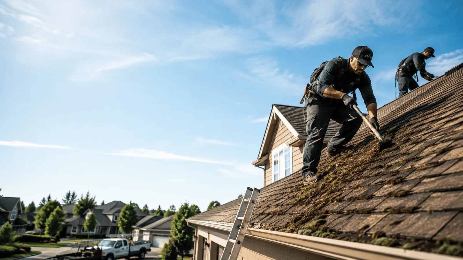 Roof Moss Removal in Sun Valley, CA near me
